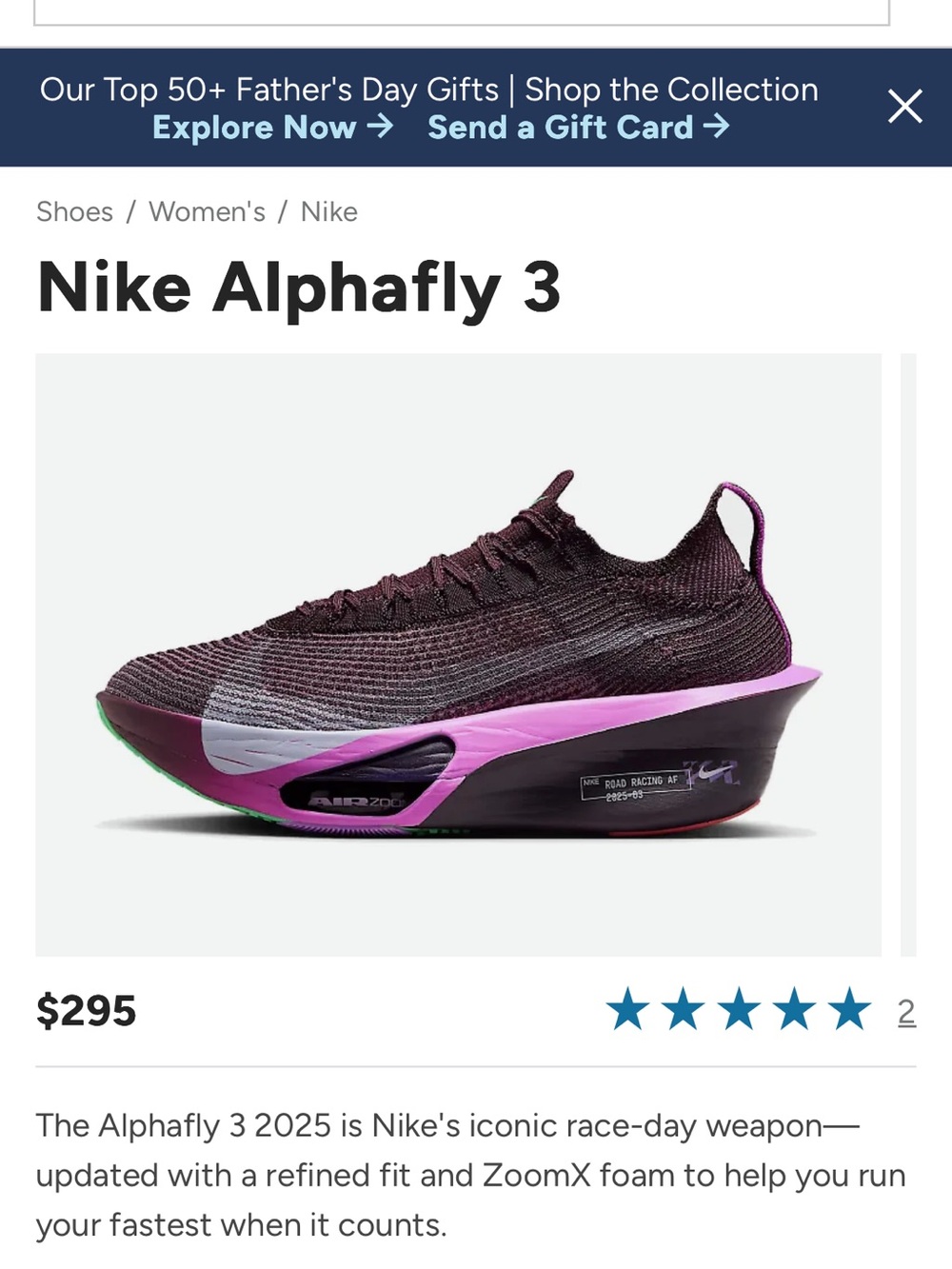 Nike Alphafly 3 Running Shoes